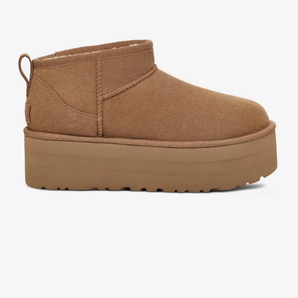 Ugg Women’s Classic Ultra Mini Platform Chestnut size 9